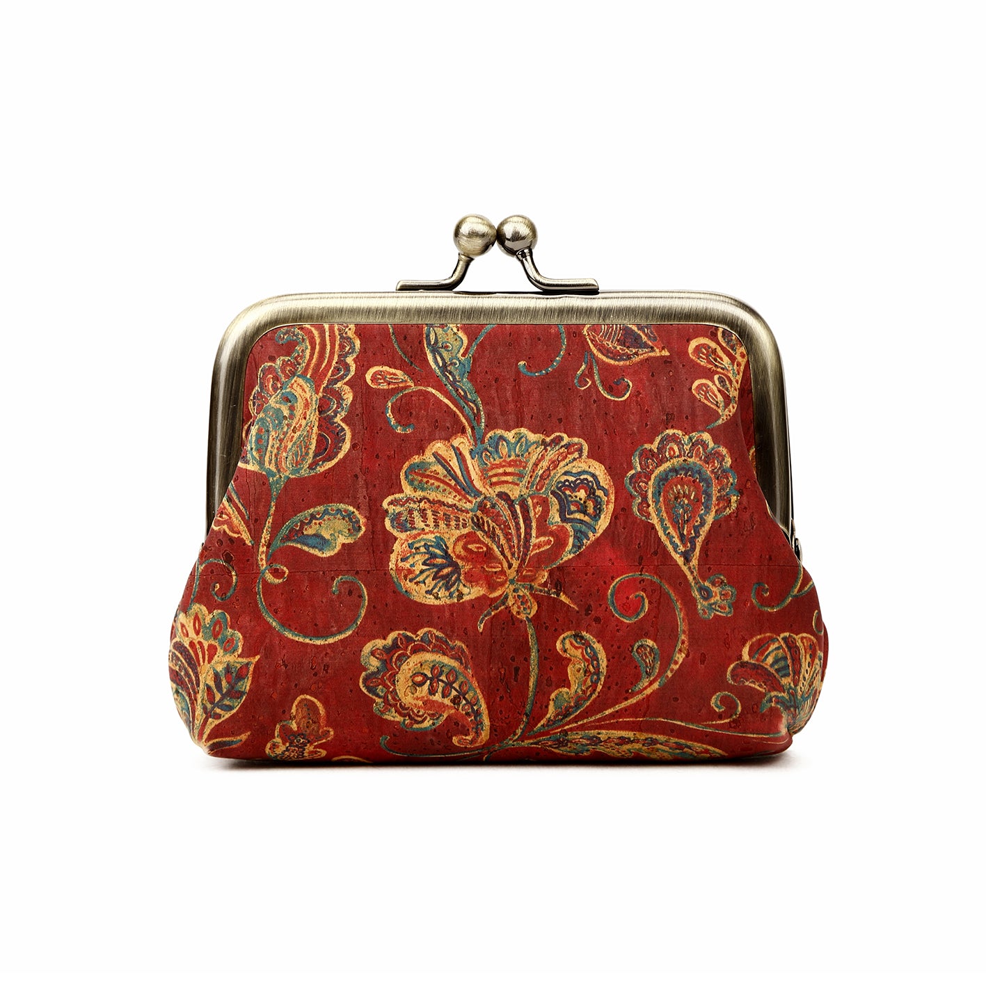 Cork mouthpiece purse