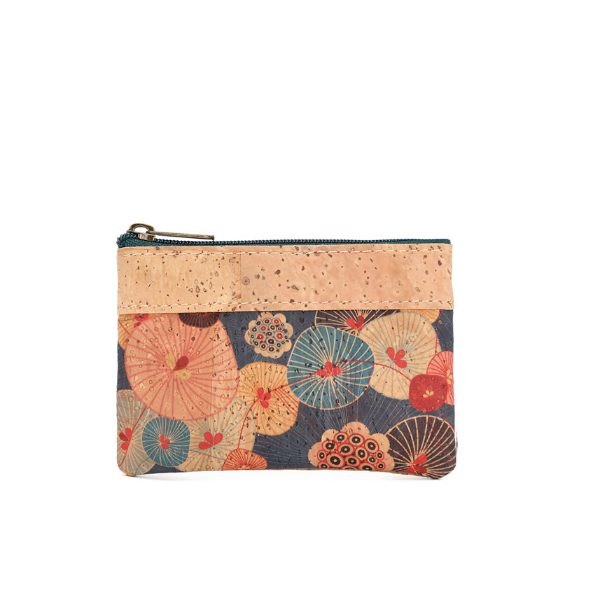 Cork coin bag, Handmade, 736 Series,