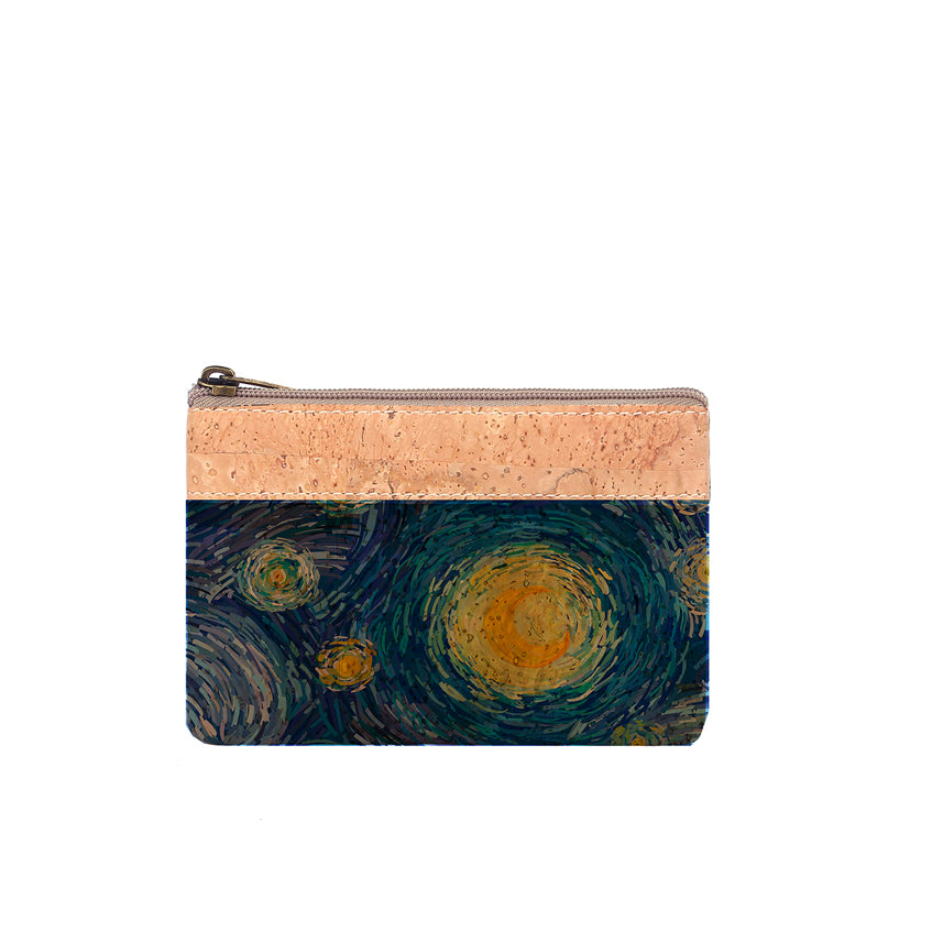 Cork coin bag, Handmade, 736 Series,