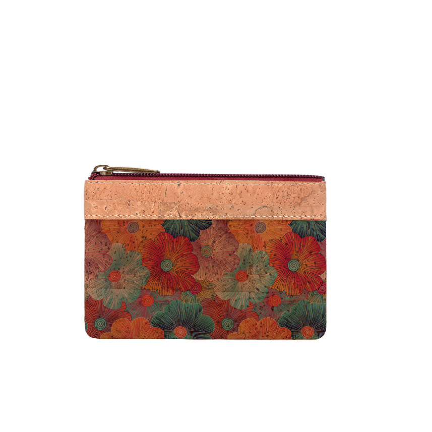 Cork coin bag, Handmade, 736 Series,