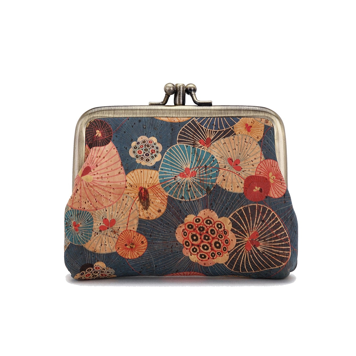 Cork mouthpiece purse