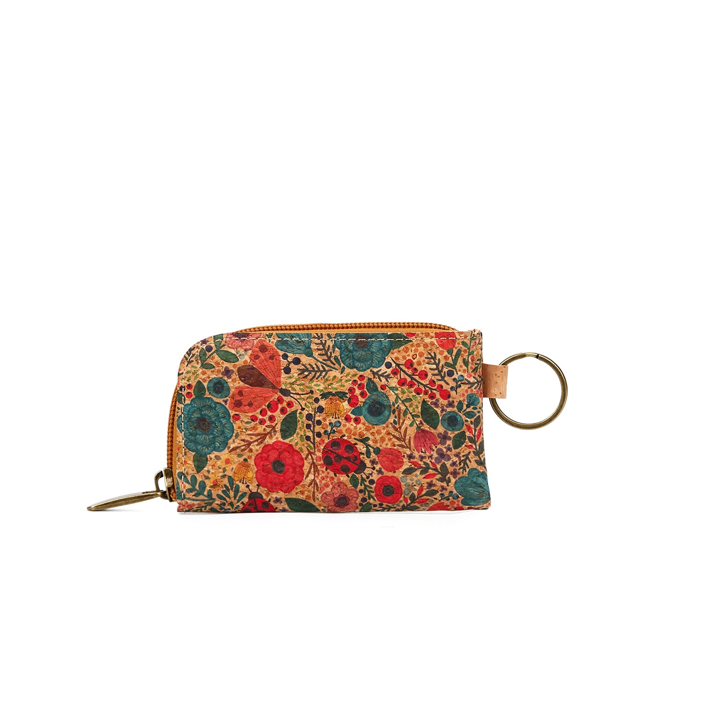 Cork Keychain, Vegan Keychain, Backpack Keychain, Keychain Hook,