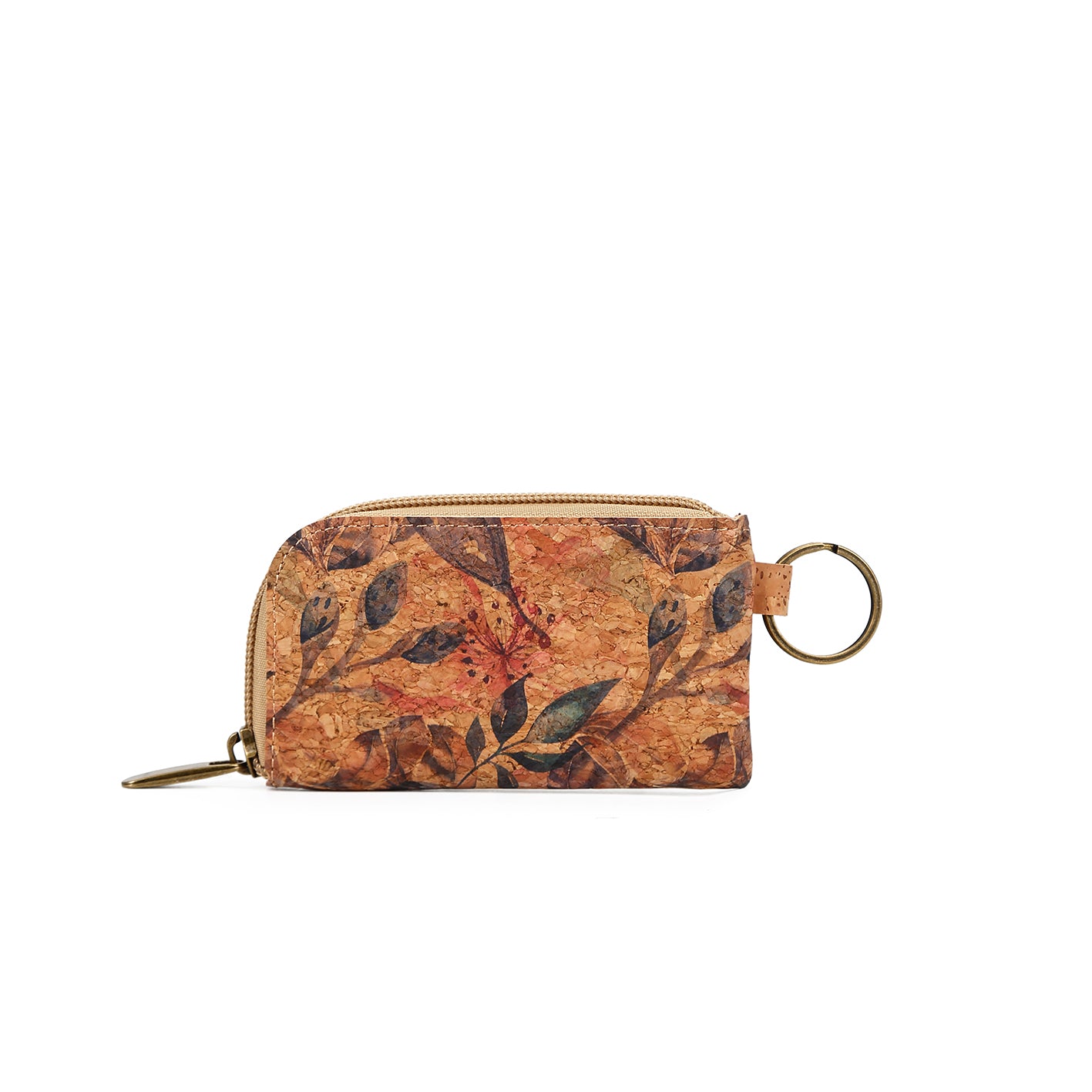 Cork Keychain, Vegan Keychain, Backpack Keychain, Keychain Hook,