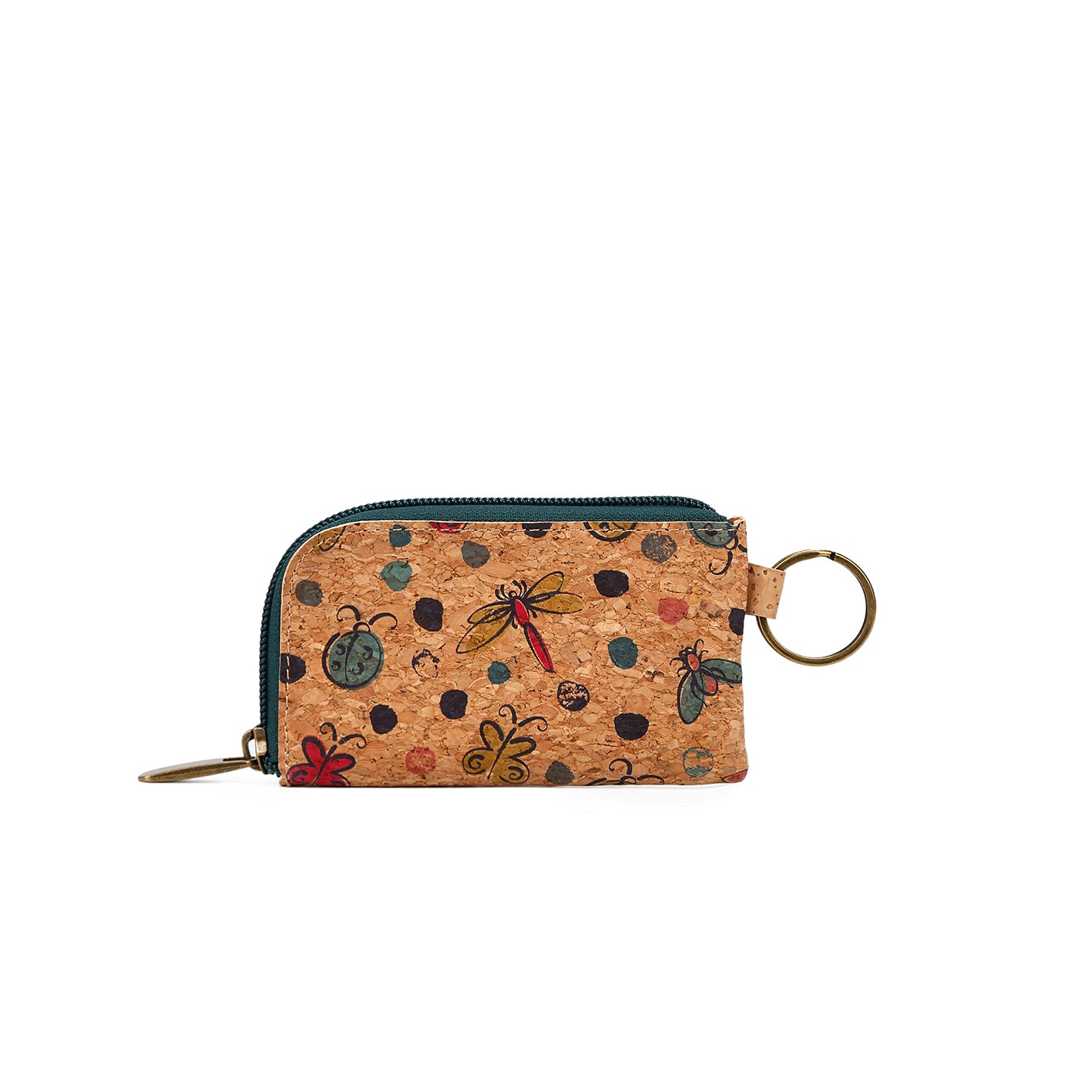 Cork Keychain, Vegan Keychain, Backpack Keychain, Keychain Hook,
