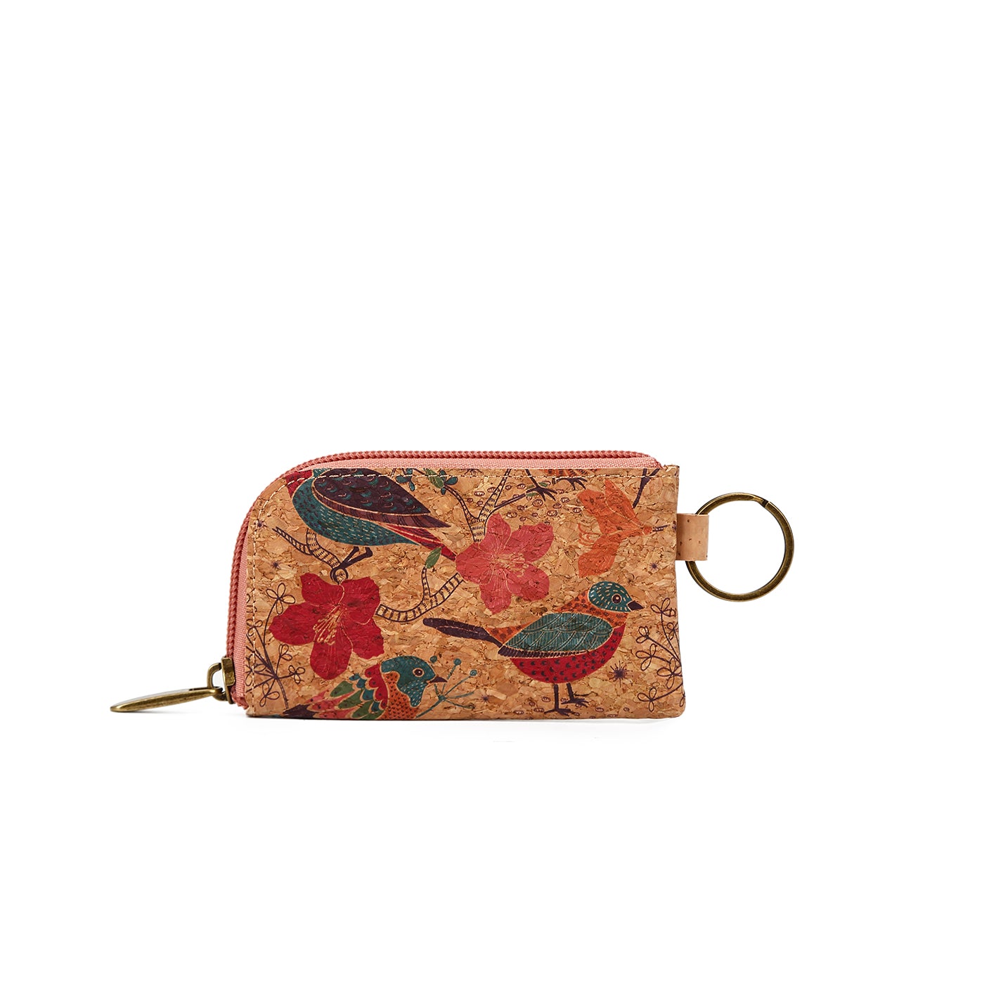 Cork Keychain, Vegan Keychain, Backpack Keychain, Keychain Hook,