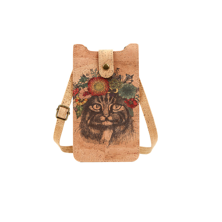 Mobile Phone Bag, Ecological, Cork Material