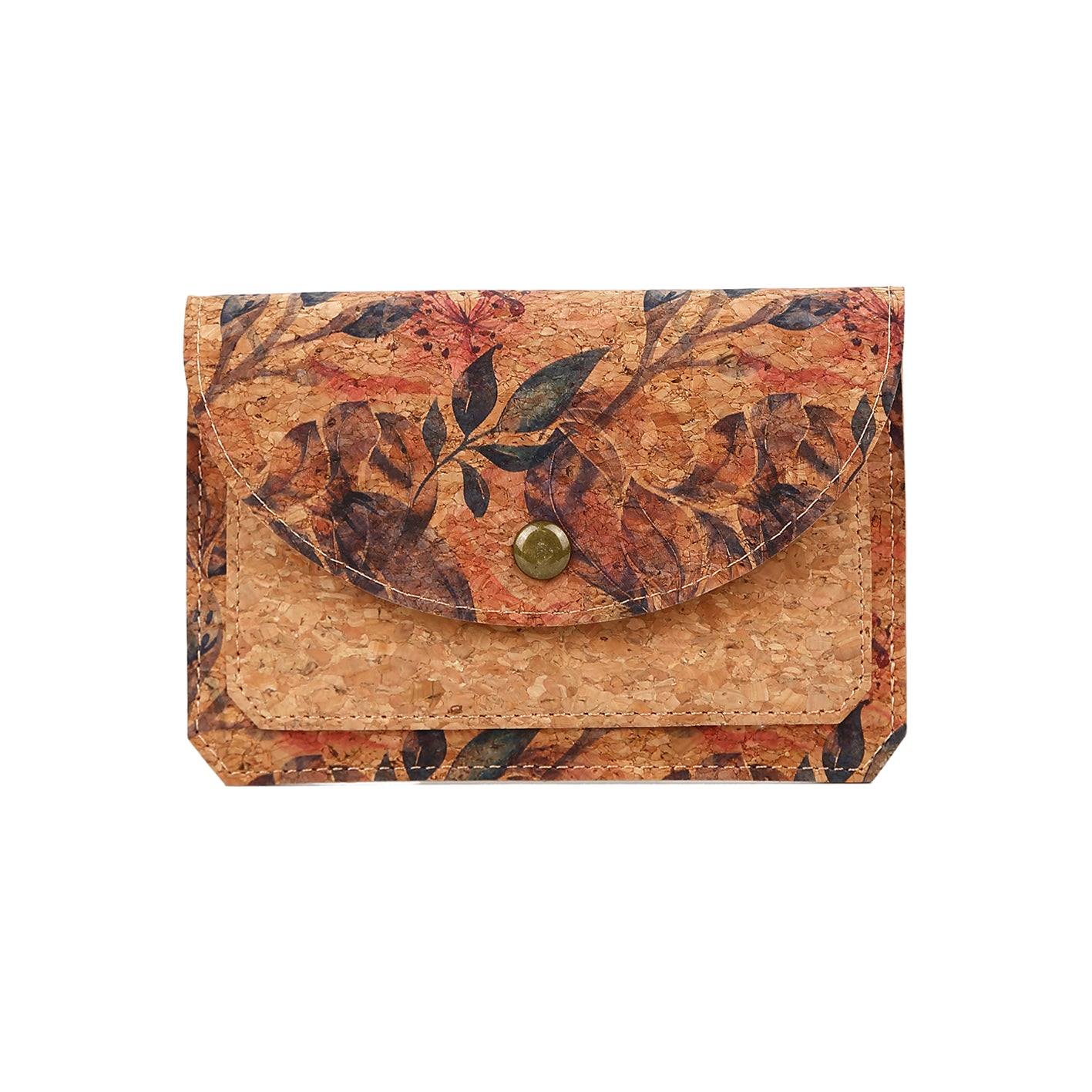 Natural cork zippered purse 738 Series