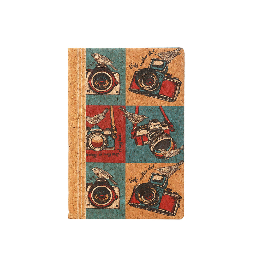A5 notebook Cork notebook with elastic fastening 9000018
