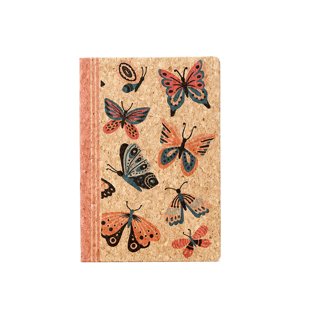 A5 notebook Cork notebook with elastic fastening 9000018