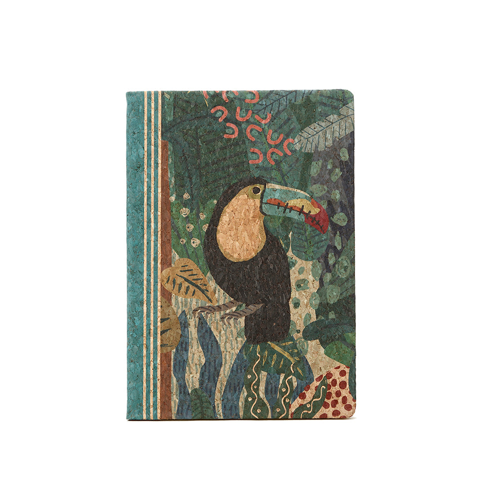 A5 notebook Cork notebook with elastic fastening 9000018