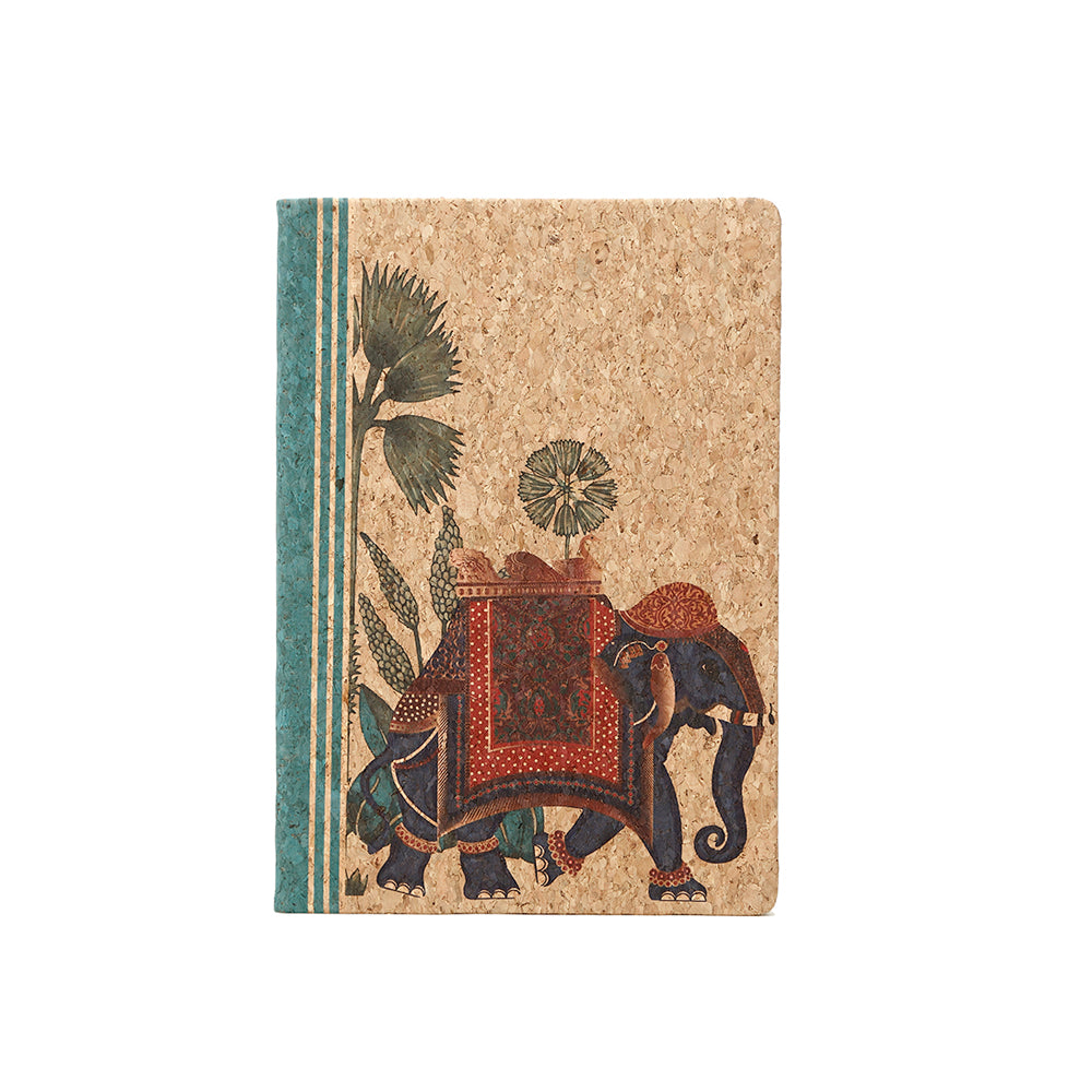 A5 notebook Cork notebook with elastic fastening 9000018