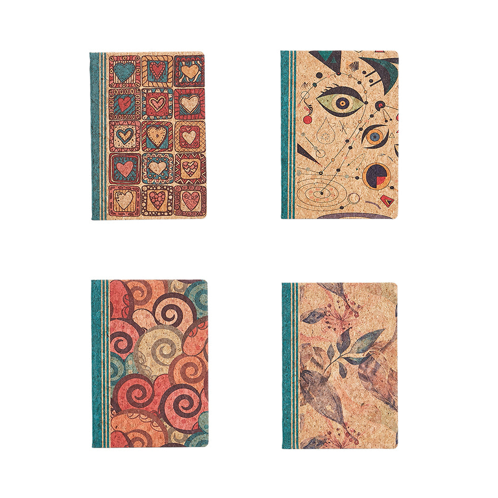 Portátil A5 Cuaderno de corcho con sujeción elástica 9000 Series 02