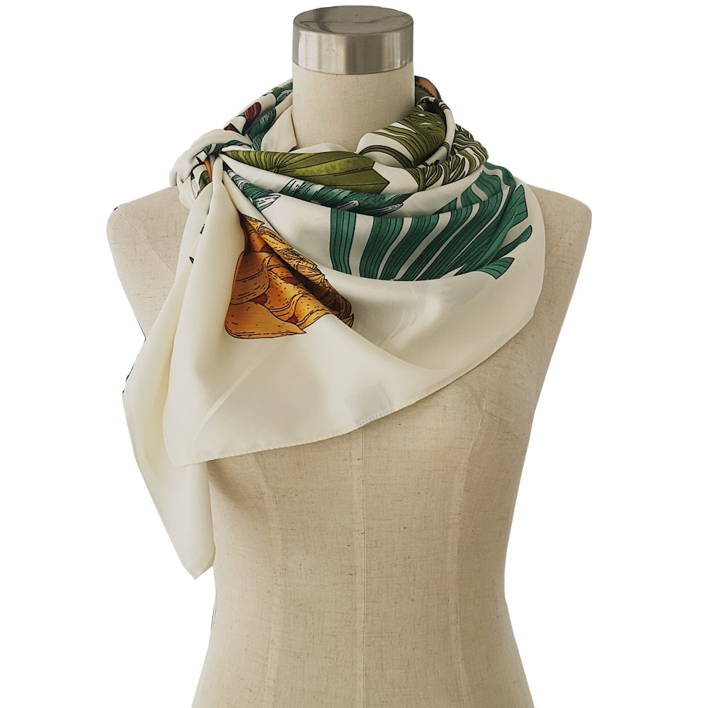 Shawl - Foulard - Scarf - Artistic Stole -