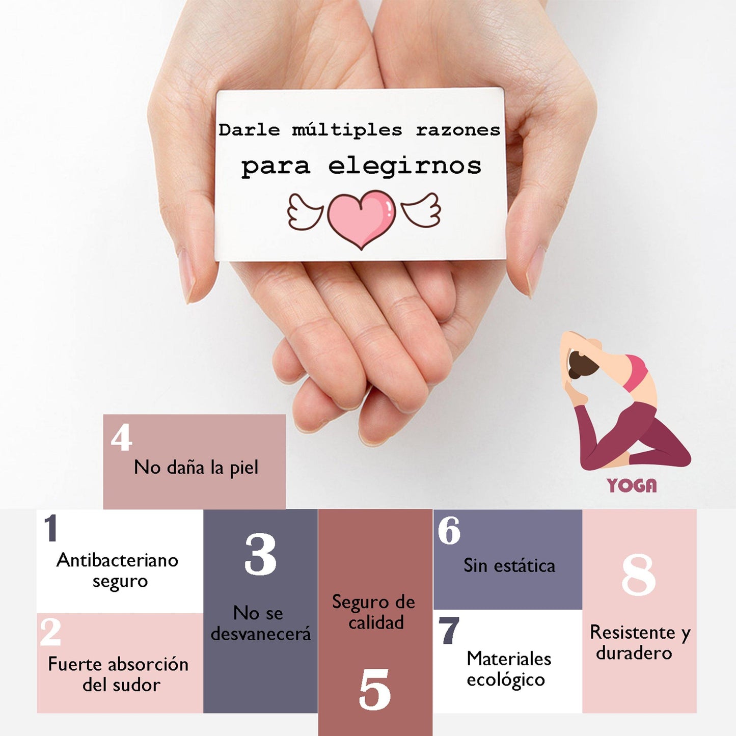 Toalla Deportiva / Yoga - 5 colores. - ARTE