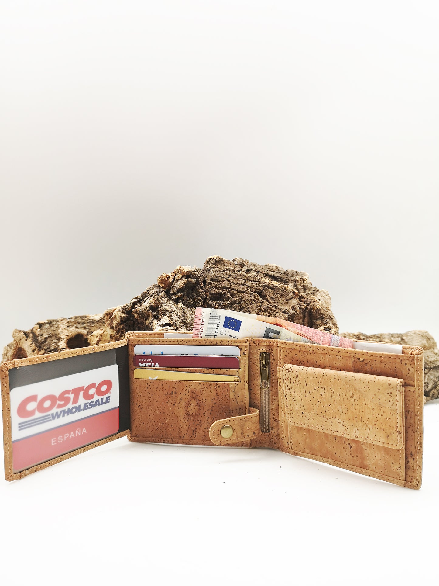 Cork Wallet for Men Vegan Wallet Eco Wallet for Men Gift for Him