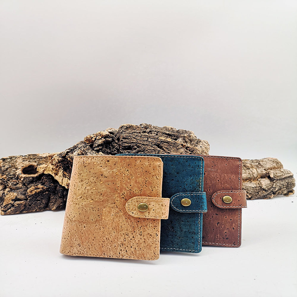 Cork Wallet for Men Vegan Wallet Eco Wallet for Men Gift for Him