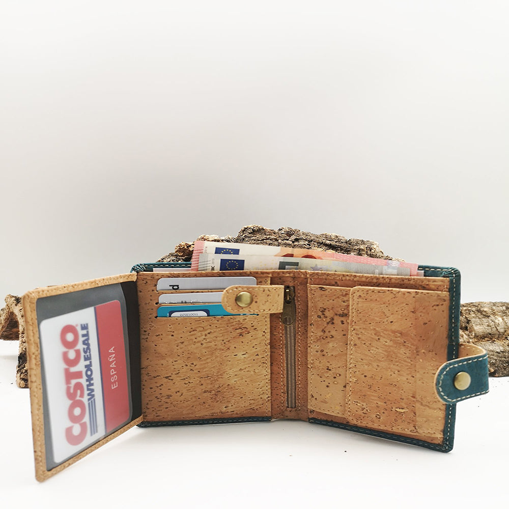 Cork Wallet for Men Vegan Wallet Eco Wallet for Men Gift for Him