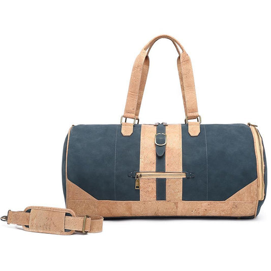 Bolsa de Viaje hecha con Corcho Color Marrón o Mostaza - ARTE
