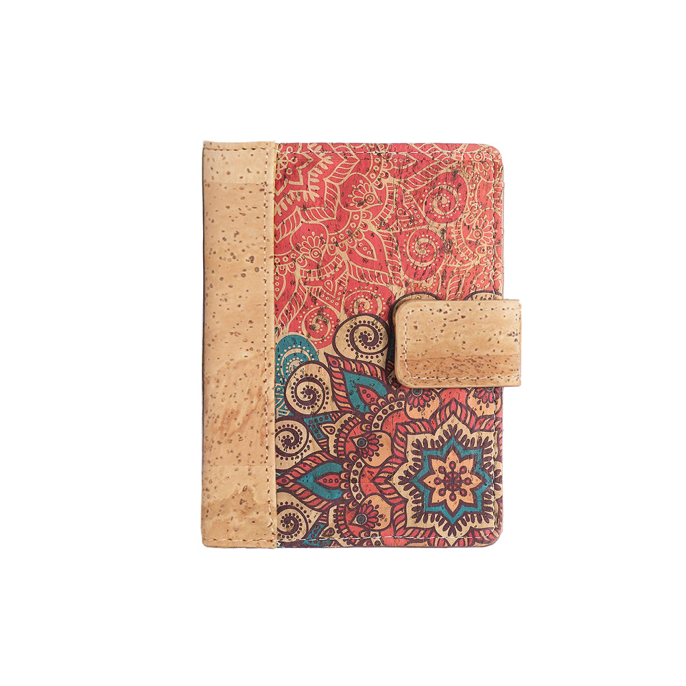 Cartera de corcho mujer cremallera Cartera vegana 1614 Series