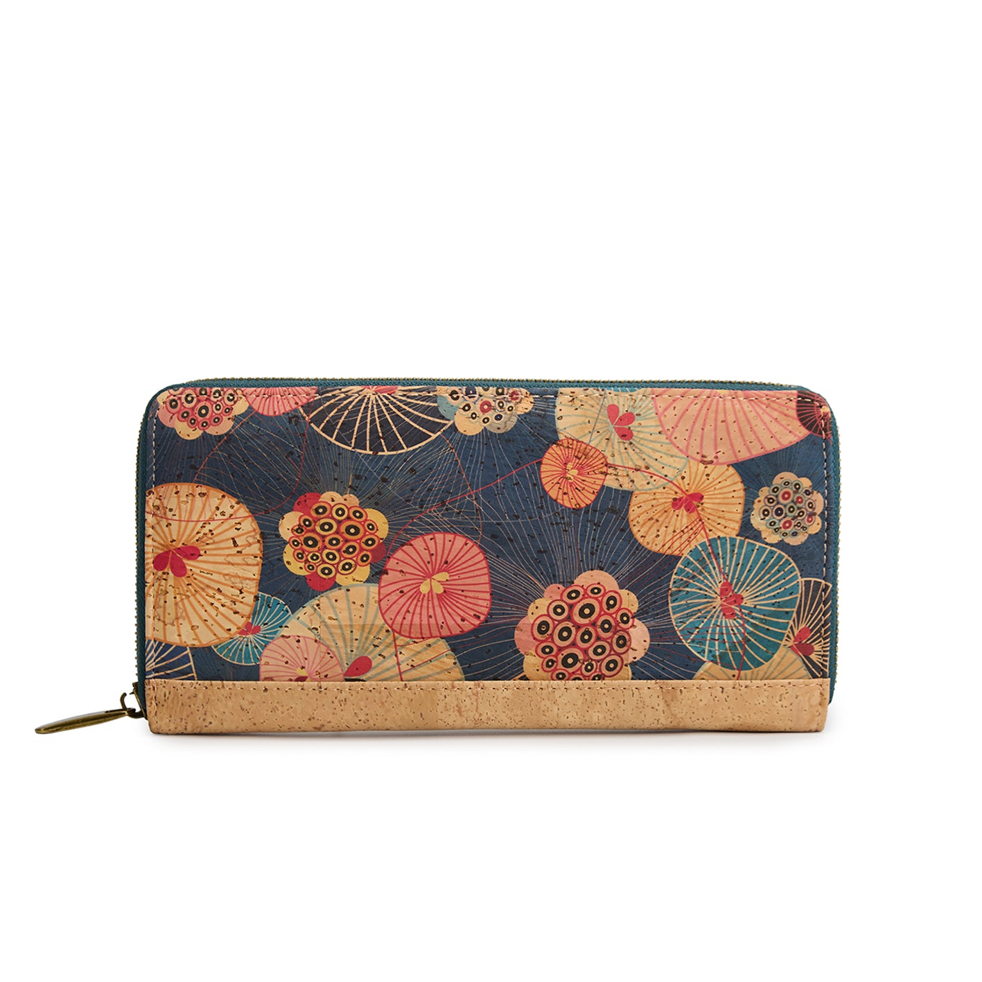 Cork wallet, vegan wallet, cork bag, eco wallet for women with place for cards and coins,