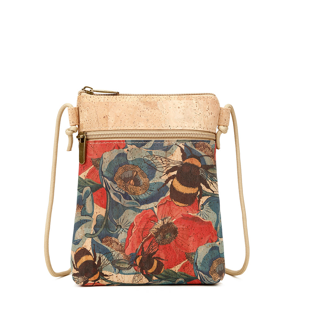 Corcho Natural Bolso bandolera Pequeño 703 Series