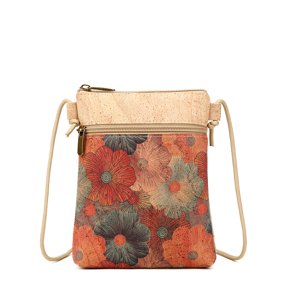 Corcho Natural Bolso bandolera Pequeño 703 Series