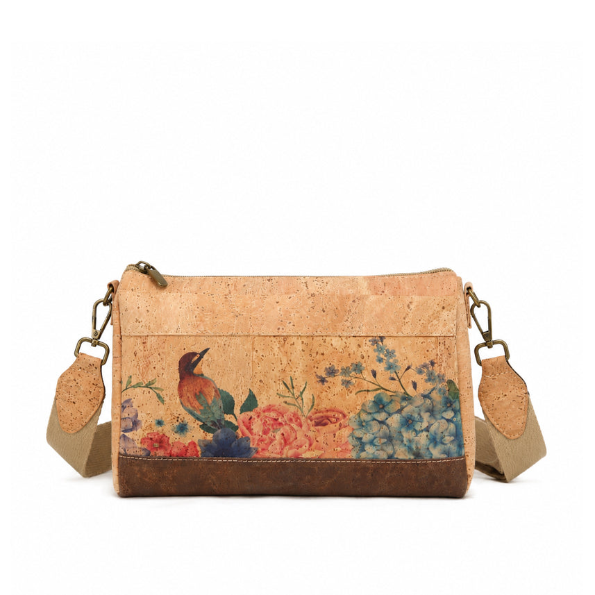 Sac à bandoulière pour femme en liège naturel - Sac pour femme Série 711