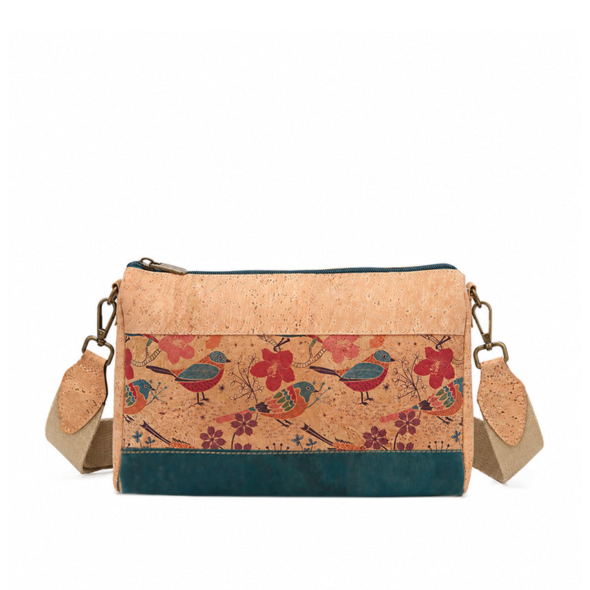 Sac à bandoulière pour femme en liège naturel - Sac pour femme Série 711