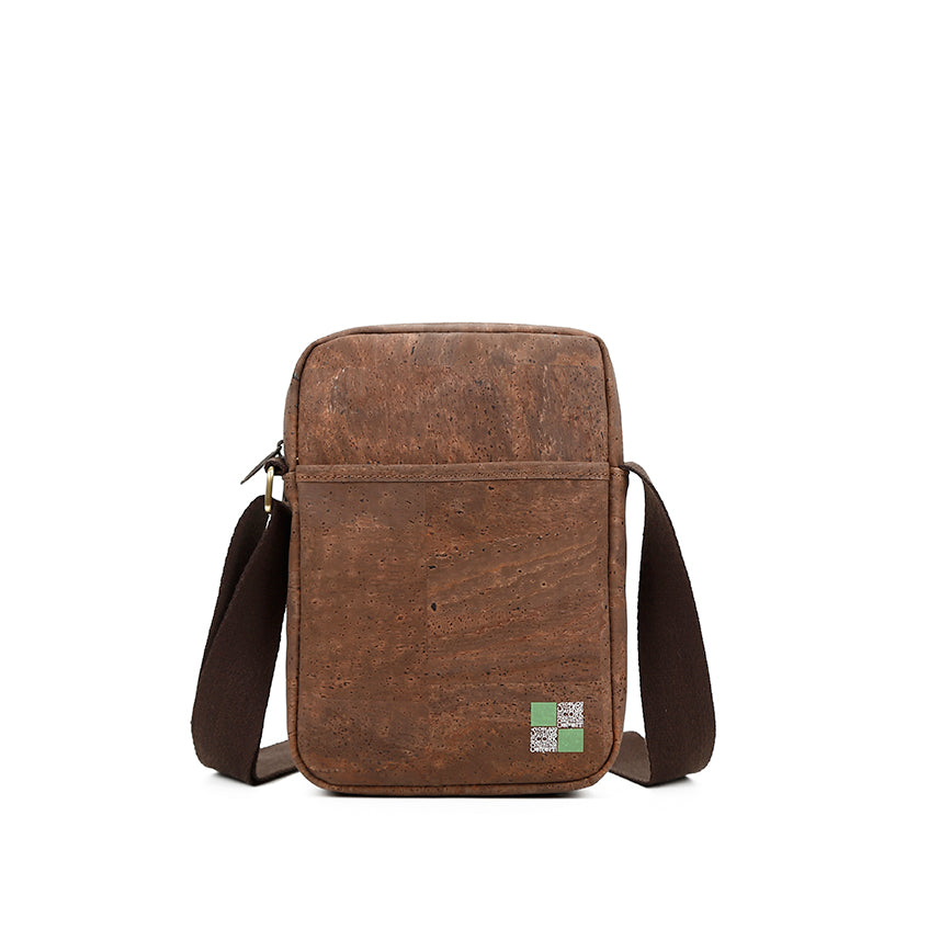 Bolso vegano de cuerpo cruzado de corcho pequeño  716 Series