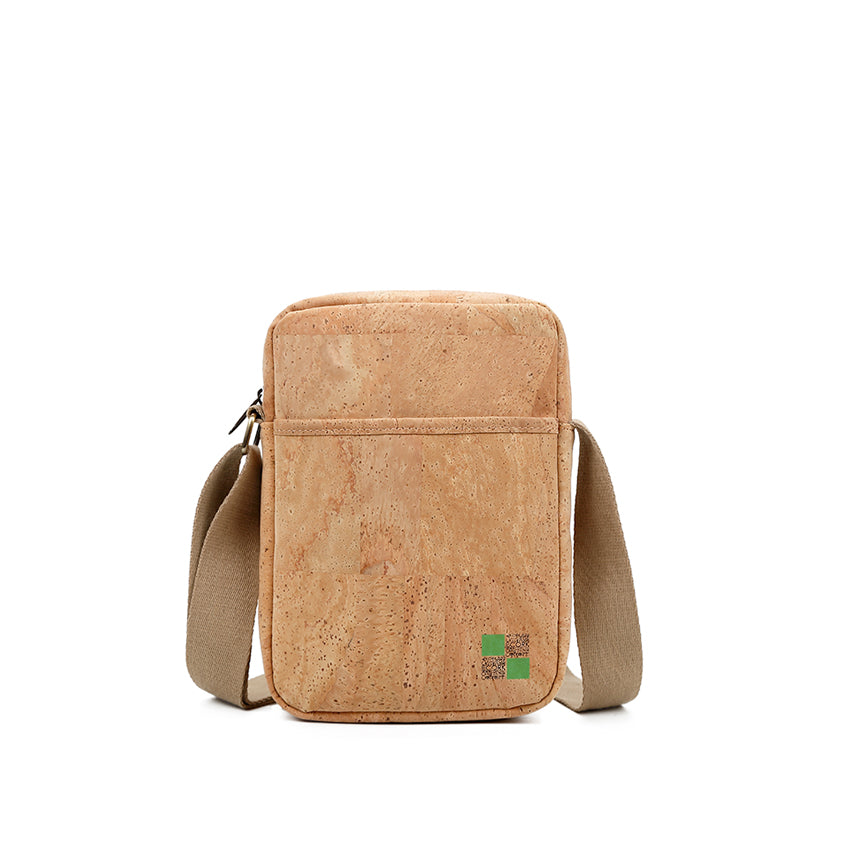 Bolso vegano de cuerpo cruzado de corcho pequeño  716 Series