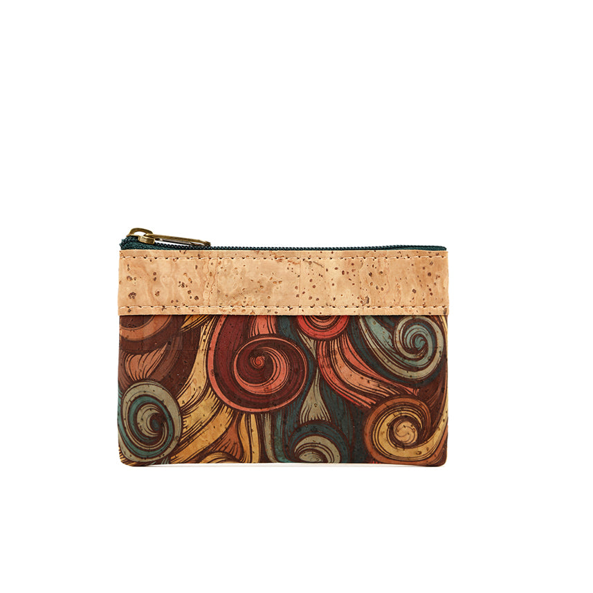 Cork coin bag, Handmade, 736 Series, 