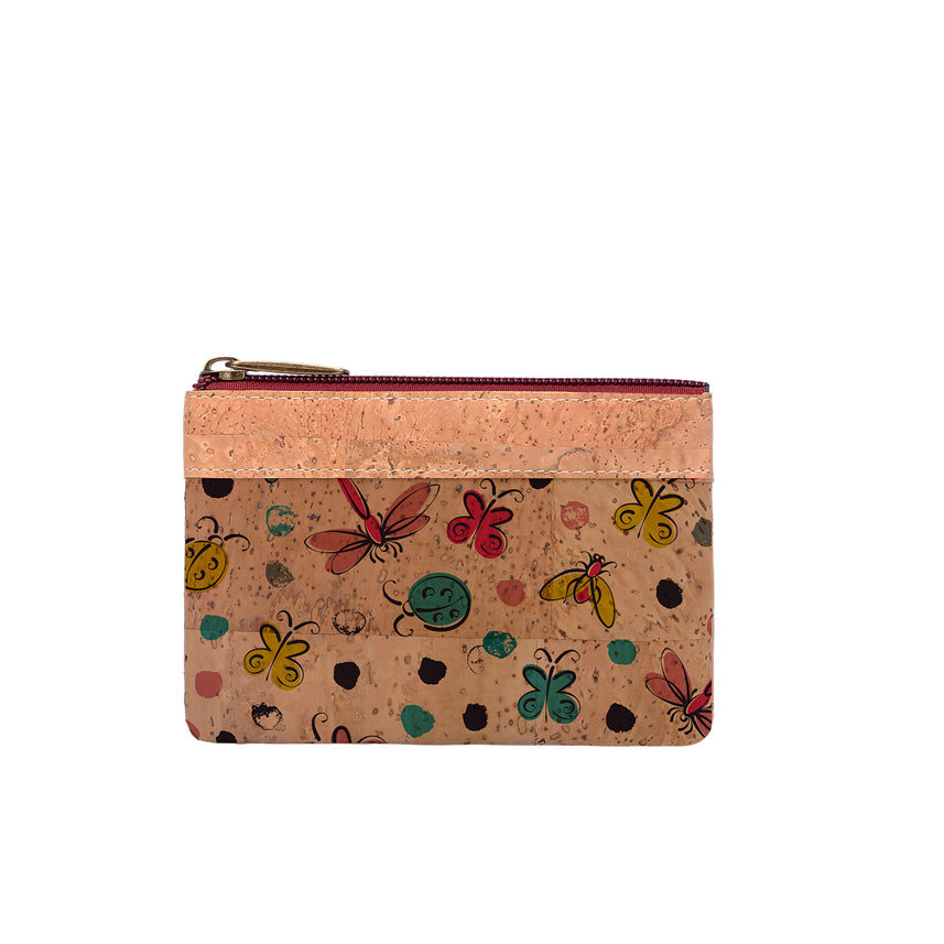 Cork coin bag, Handmade, 736 Series, 