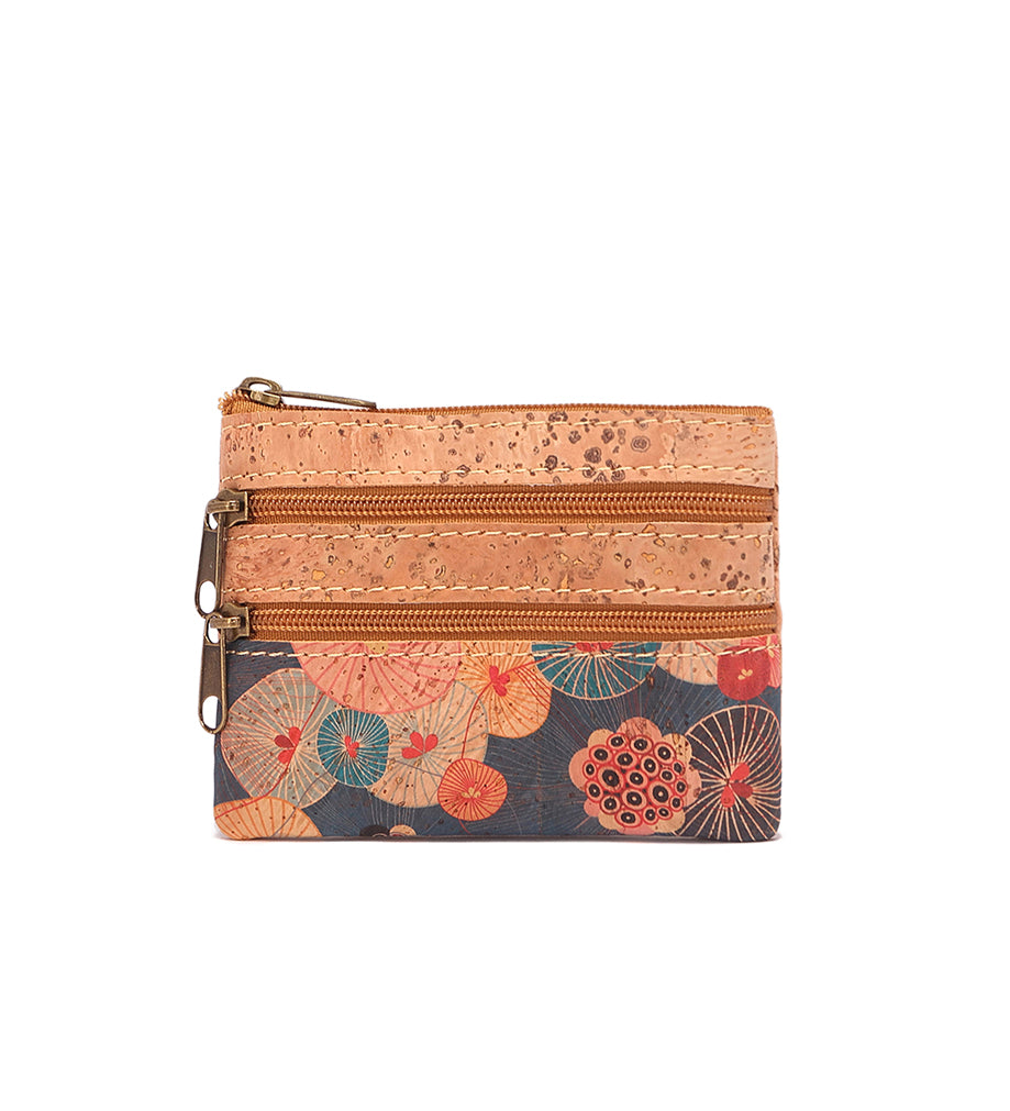 Cork Wallet With Zipper 741 Series