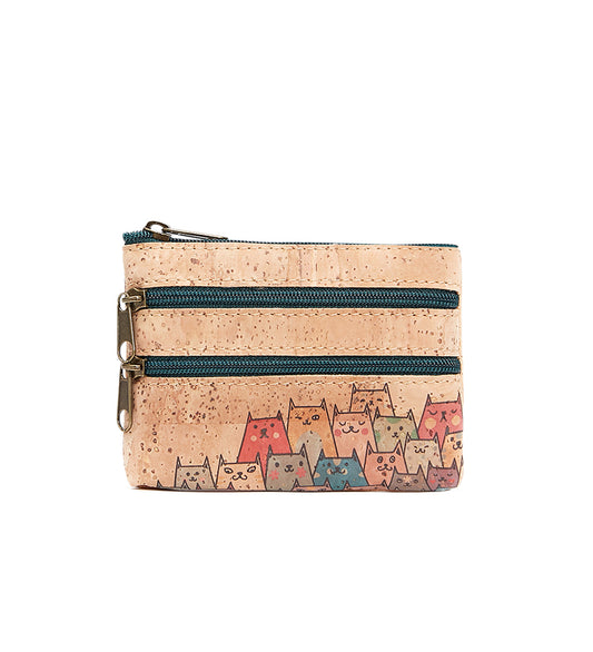 Cork Wallet With Zipper 741 Series