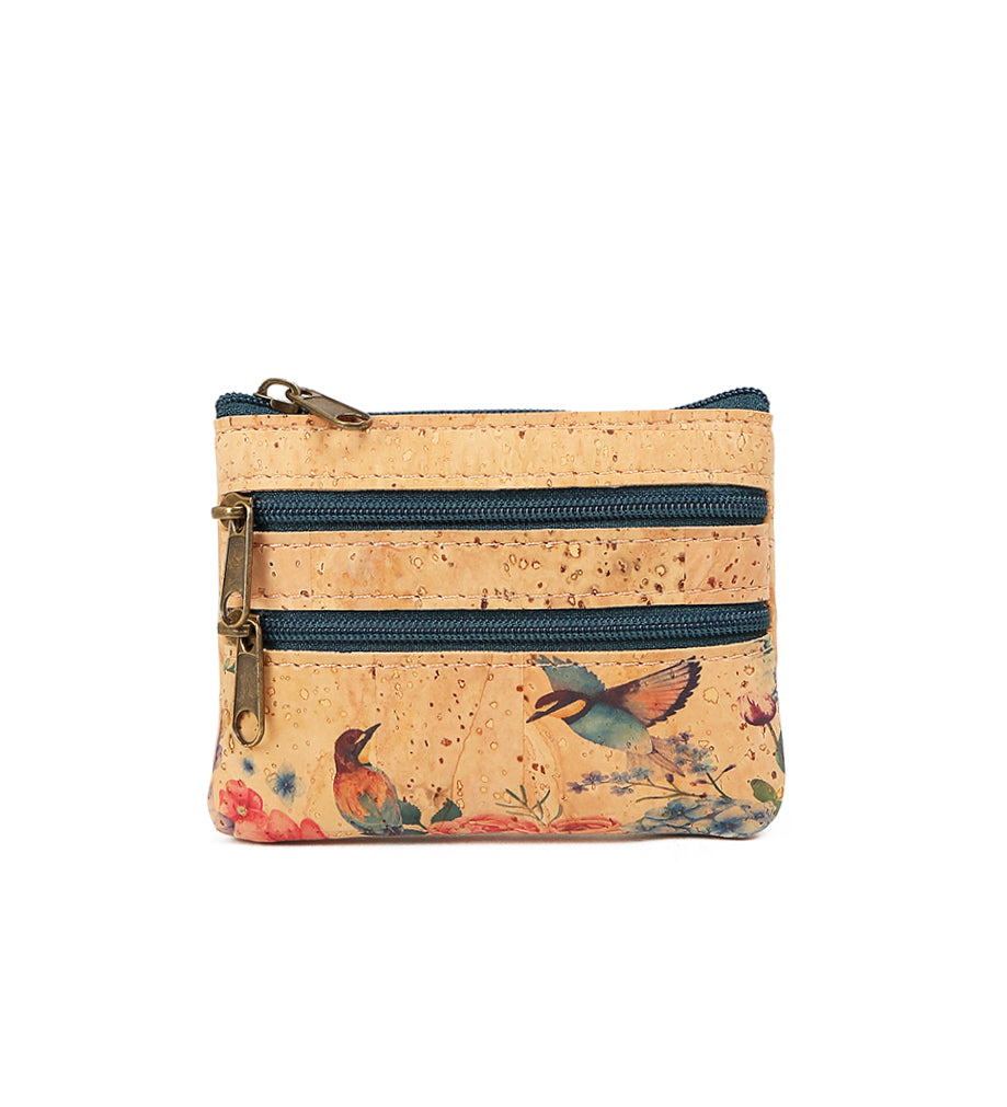 Cork Wallet With Zipper 741 Series