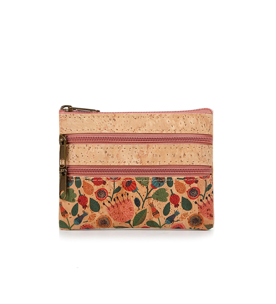 Cork Wallet With Zipper 741 Series