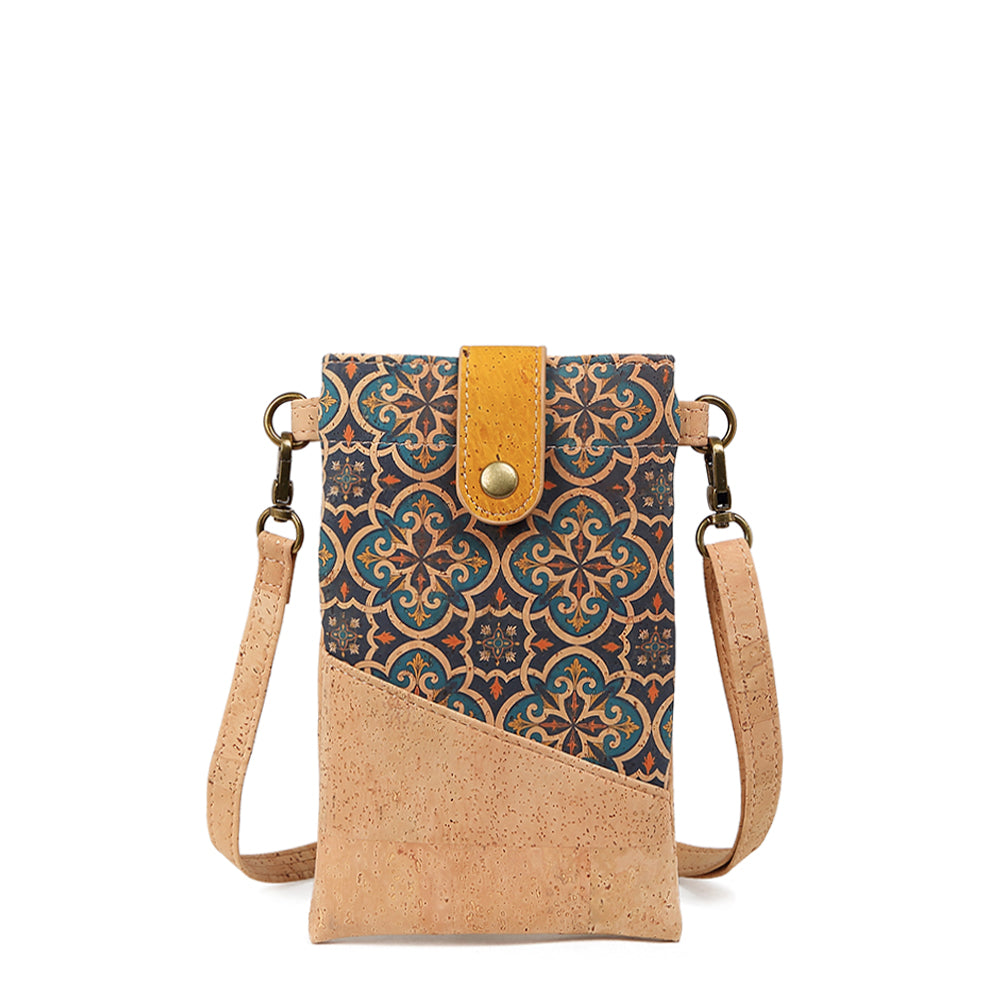 Bolso para móvil - Pequeño monedero de corcho - Alta calidad - Bolso bandolera para móvil 759 Series