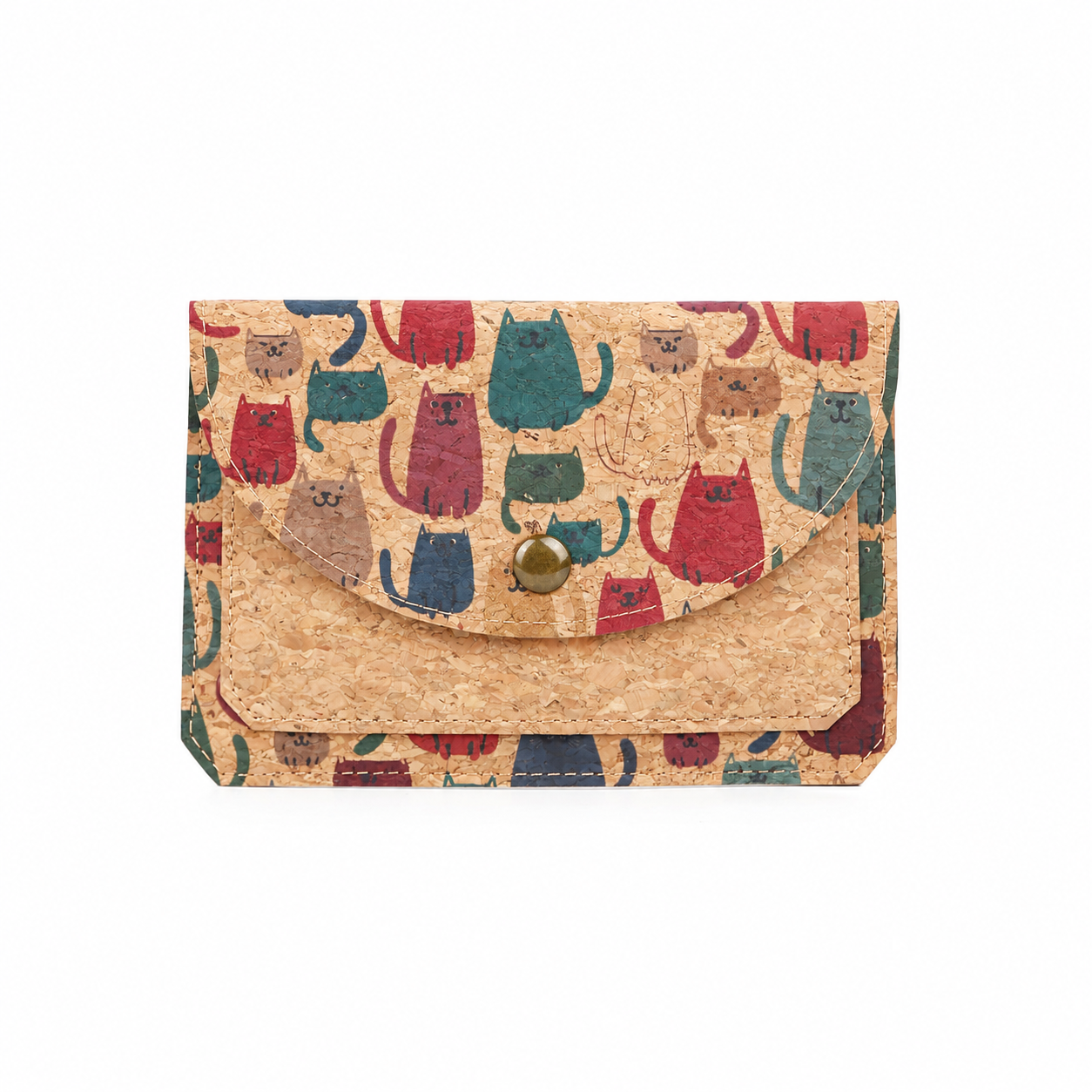 Monedero de corcho natural, modelo 766317 de ARTESOLO.