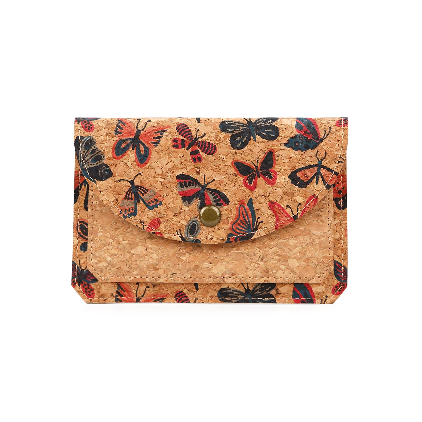 Natural cork zippered purse 738 Series 