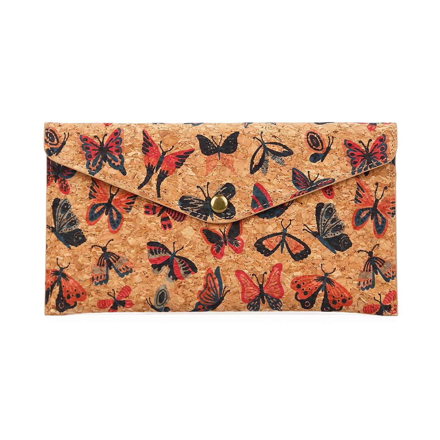 Natural cork zippered purse 738 Series 