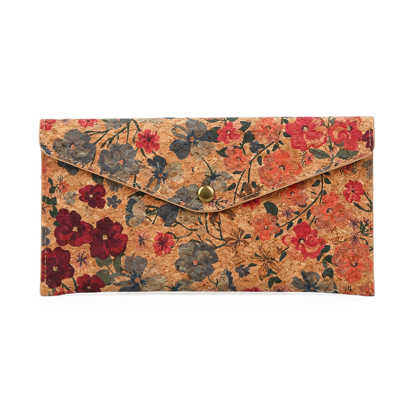 Natural cork zippered purse 738 Series 