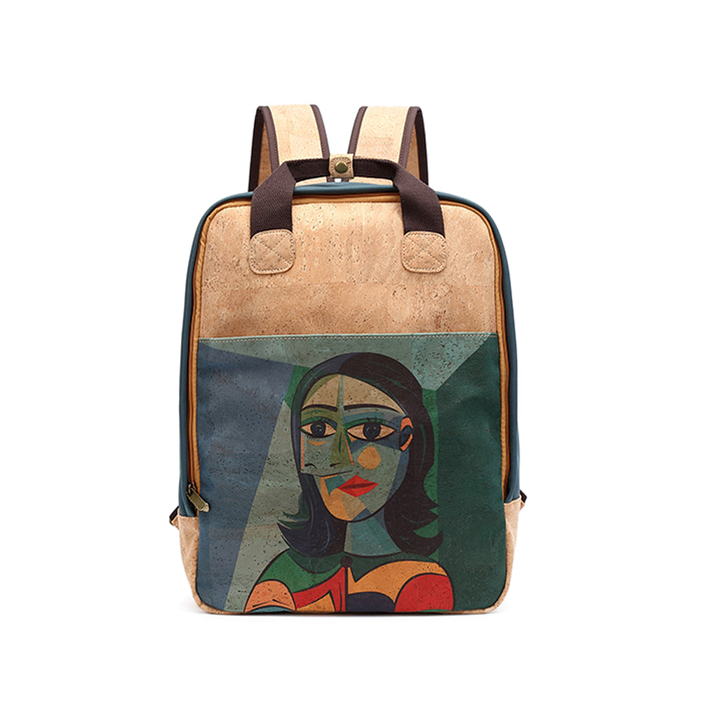 Mochila de corcho - Mochila portátil vegana /Mochila de oficina 912 Series