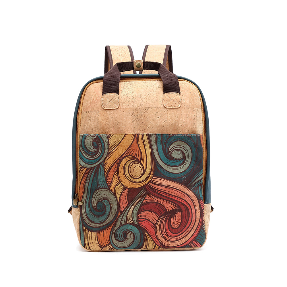 Mochila de corcho - Mochila portátil vegana /Mochila de oficina 912 Series