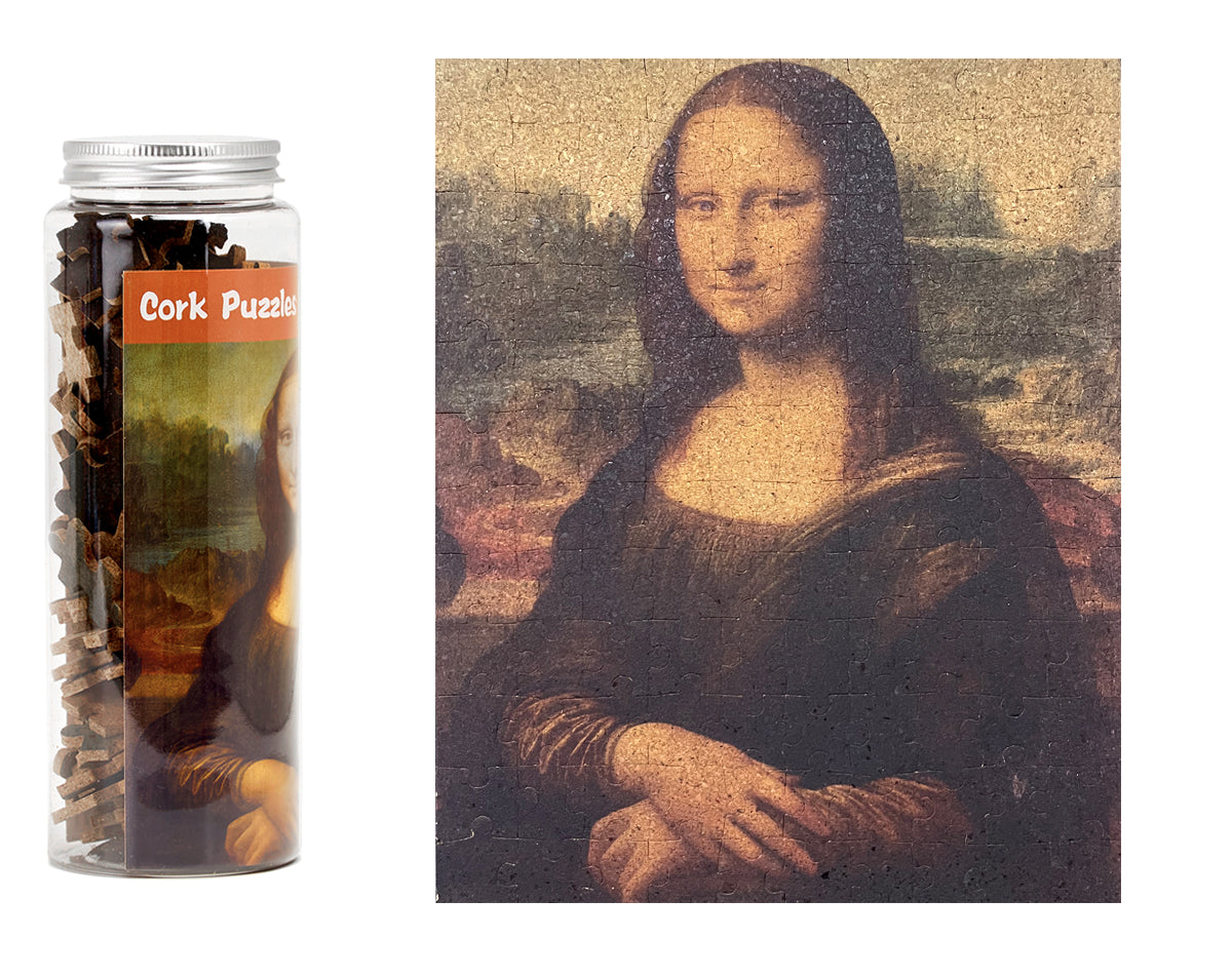 Puzzles De Corcho,  Puzzles Mona Lisa Puzzle , 120 Piezas Rompecabezas