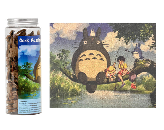 Puzzles De Corcho,  Puzzles Totoro Puzzle , 120 Piezas Rompecabezas