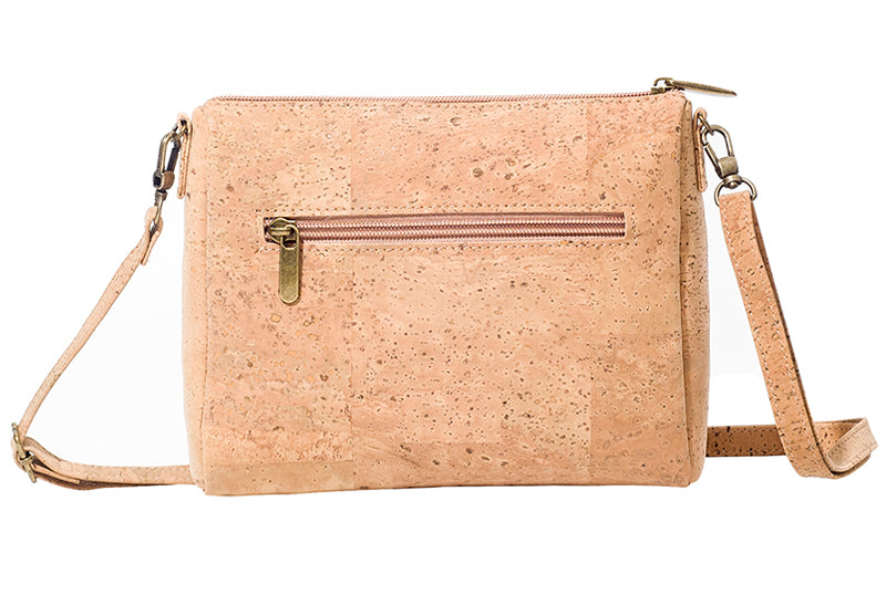 Bag made with Cork, Adjustable cross strap 704097 