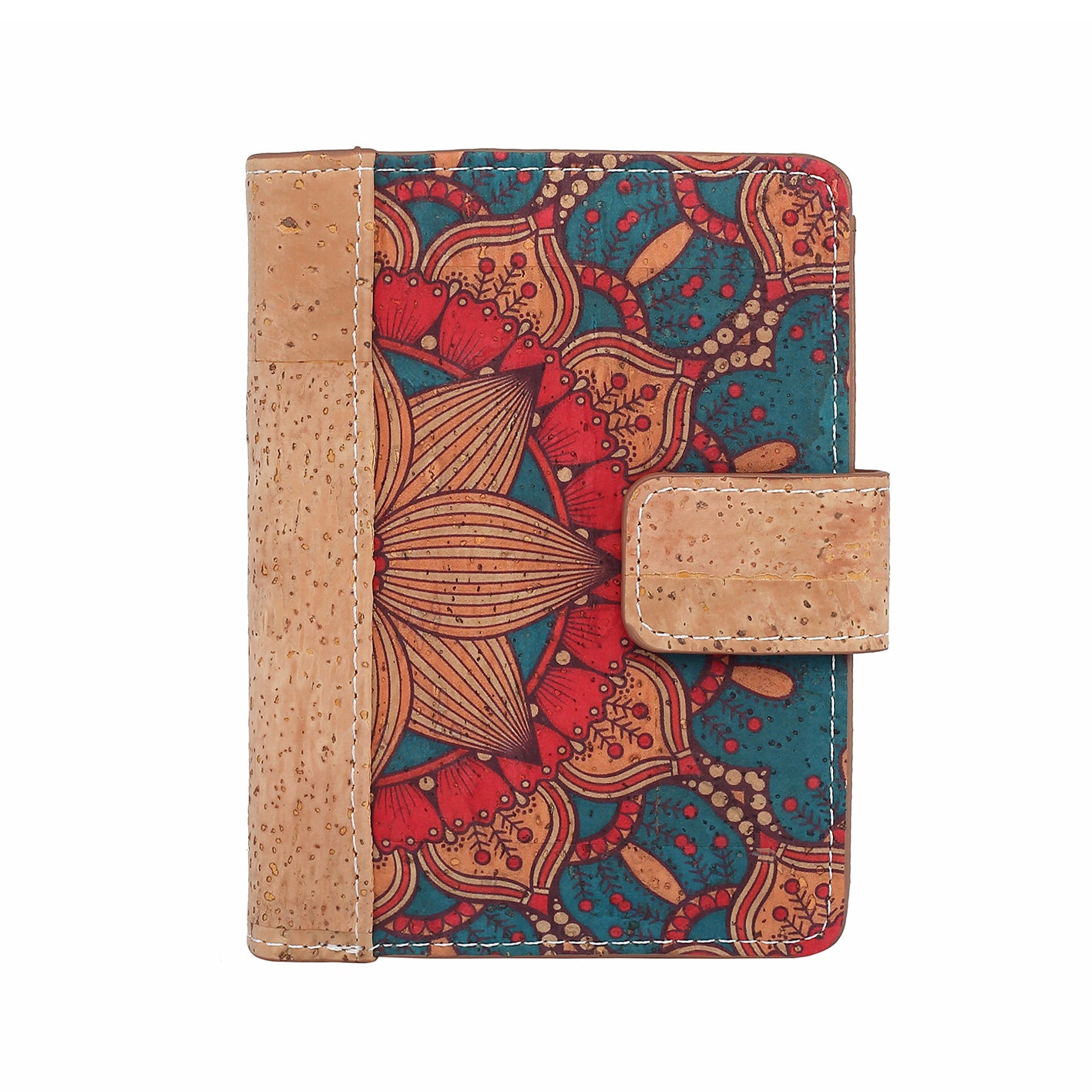 Women's cork wallet zipper Vegan wallet 1614 Series