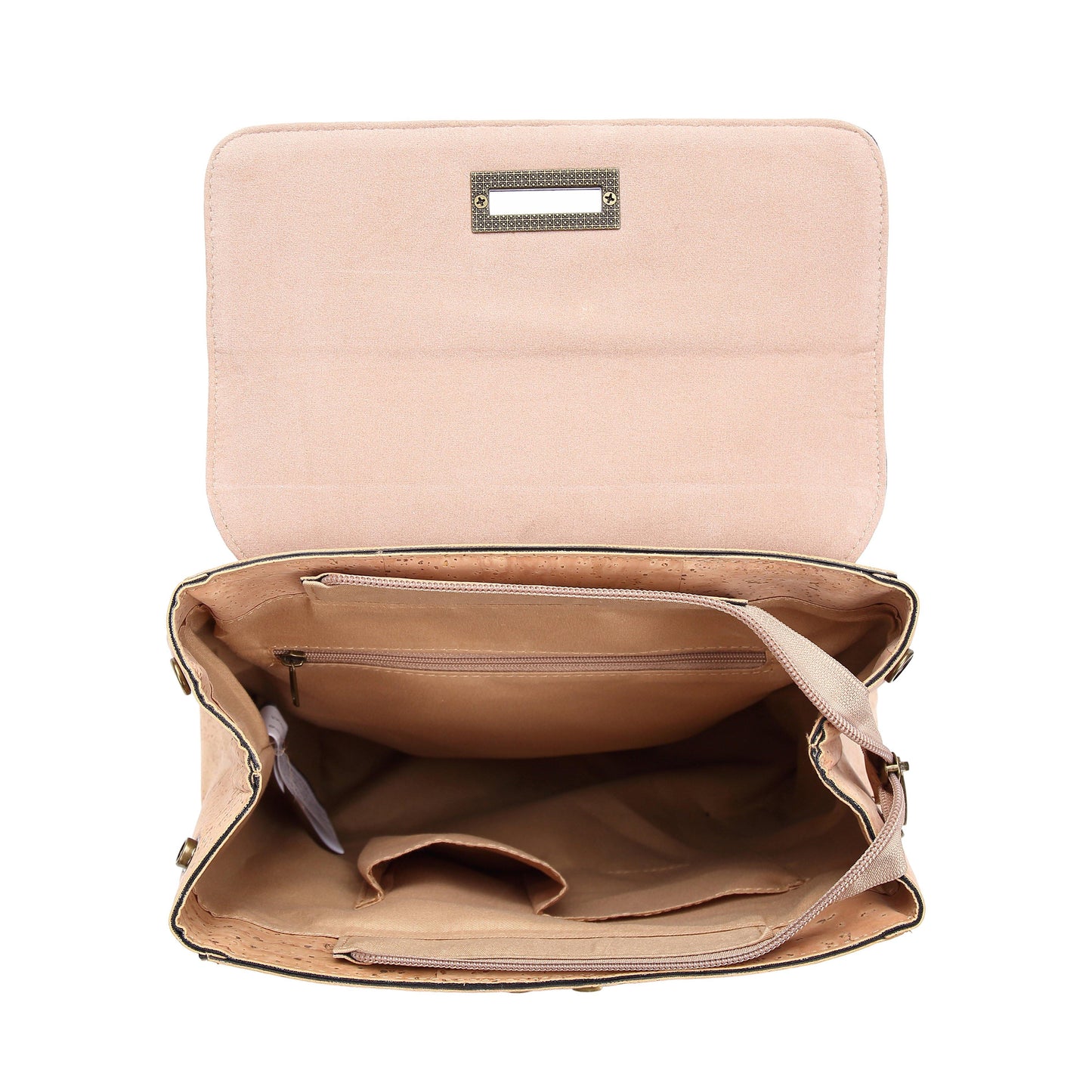 Cork backpack for women, cork bag, vegan bag, natural materials, eco bag, leather bag, scholl bag, cork bag, natural color cork 