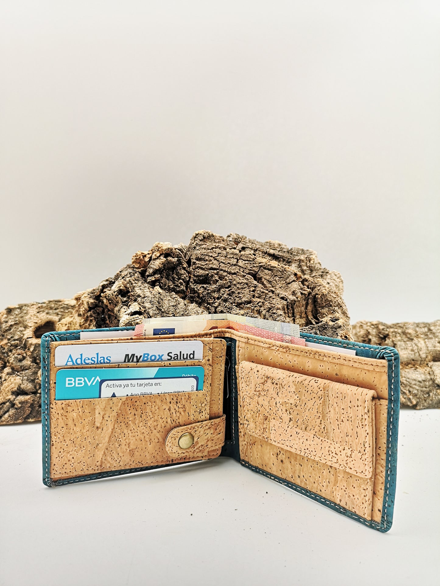 Cork Wallet for Men Vegan Wallet Eco Wallet for Men Gift for Him
